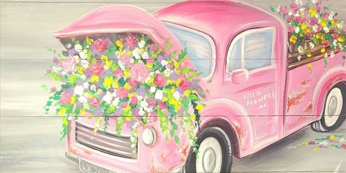 Trunk Full of Flowers - Paint and Sip by Classpop!\u2122