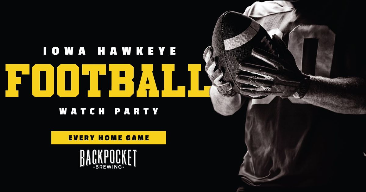 Hawkeye Watch Party at Backpocket!