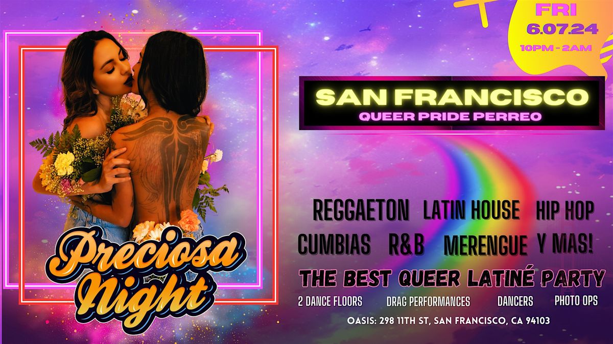 PRECIOSA - San Francisco - Queer Pride Perreo