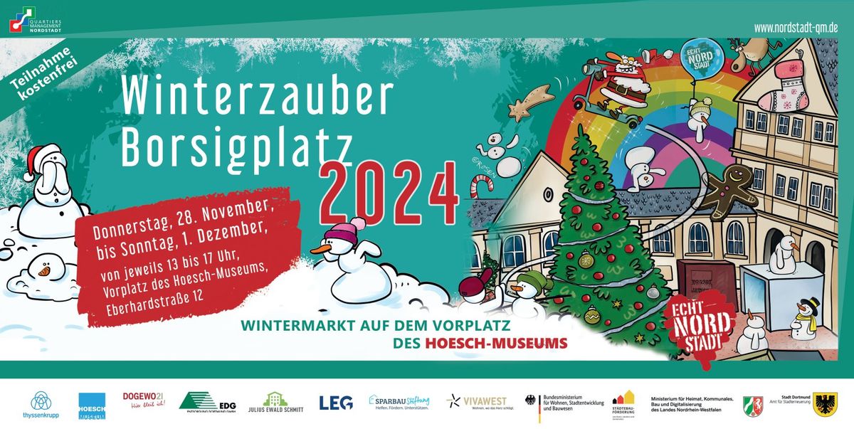 Winterzauber Borsigplatz 2024