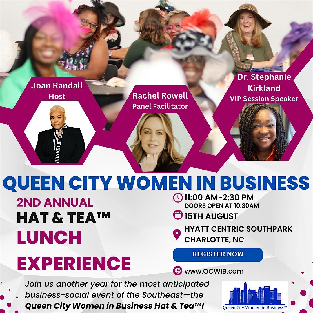 Queen City Women in Business: Hat & Tea Lunch Experience