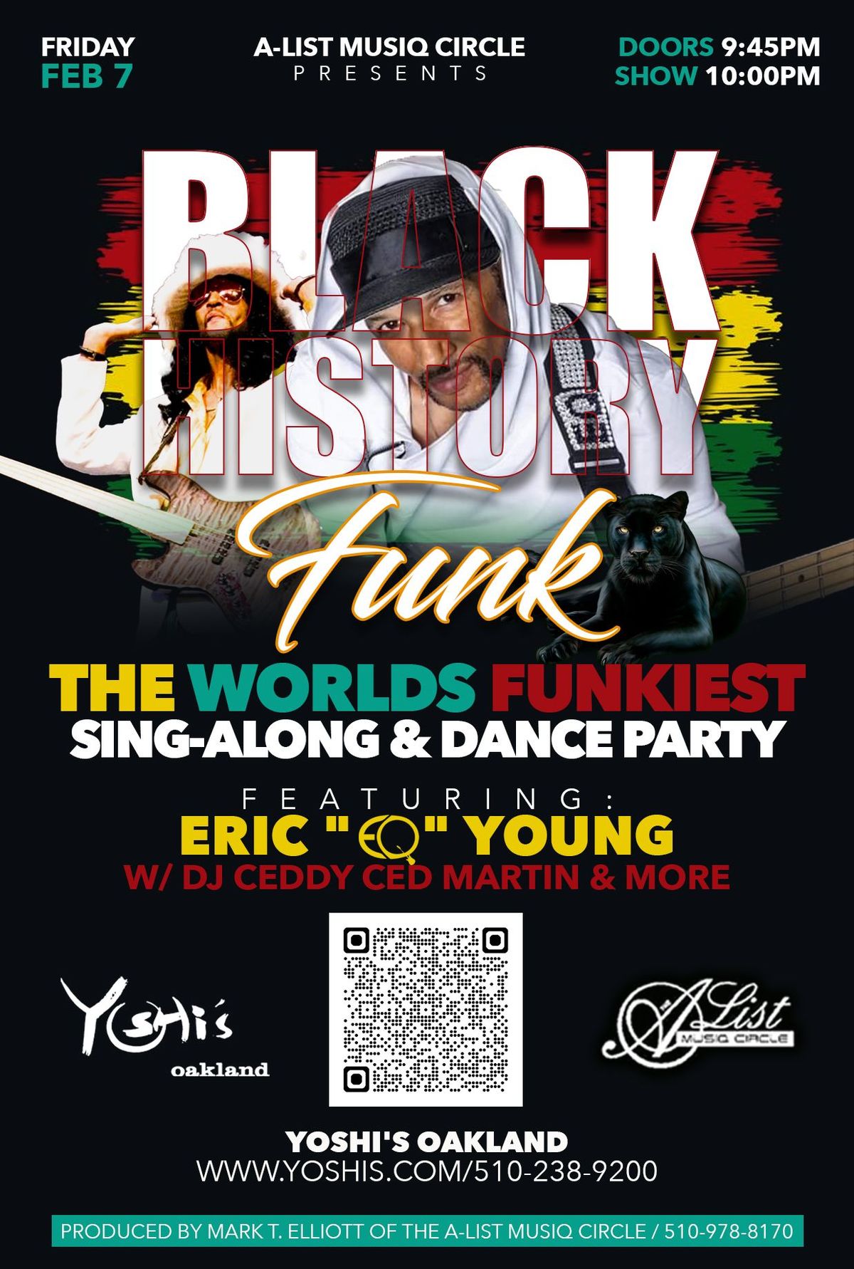 EQ\u2019s Black History Funk #7\nDance Party & Sang-a-long\n