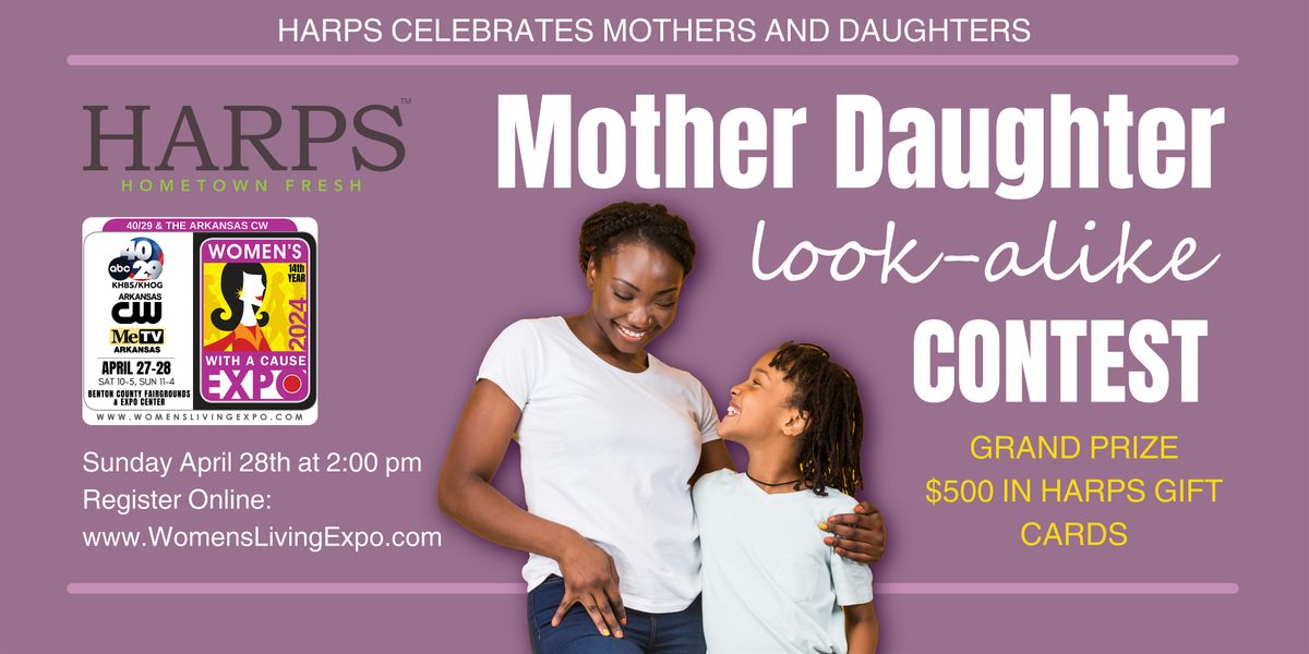 HARPS Mother Daughter Look-Alike Contest at The NWA Women's Expo 2024