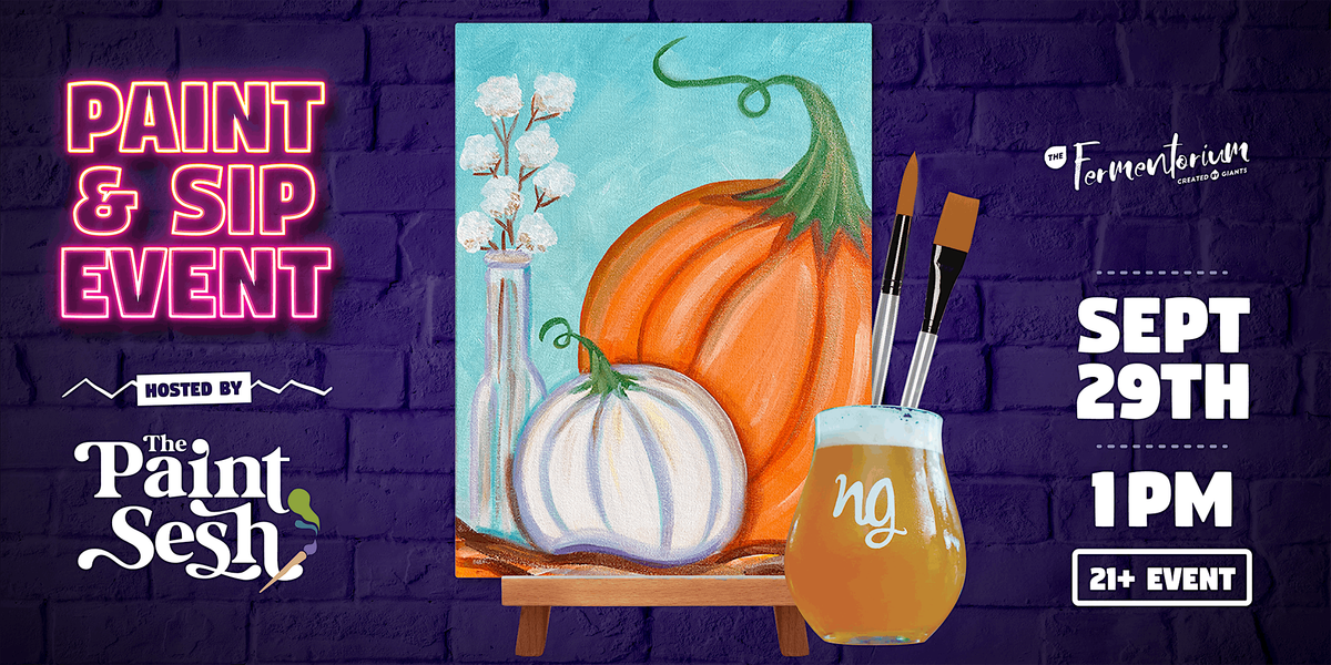 Paint & Sip Painting Event in Cincinnati, OH \u2013 \u201cPumpkin Spice\u201d