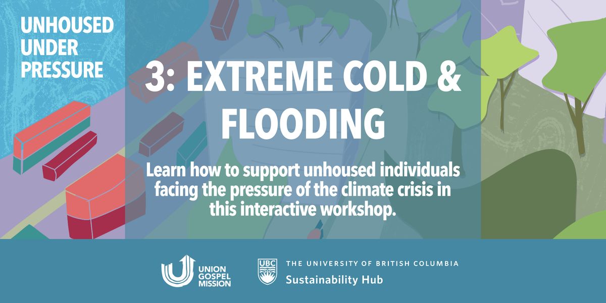 Unhoused Under Pressure | Extreme Cold Weather & Flooding Workshop