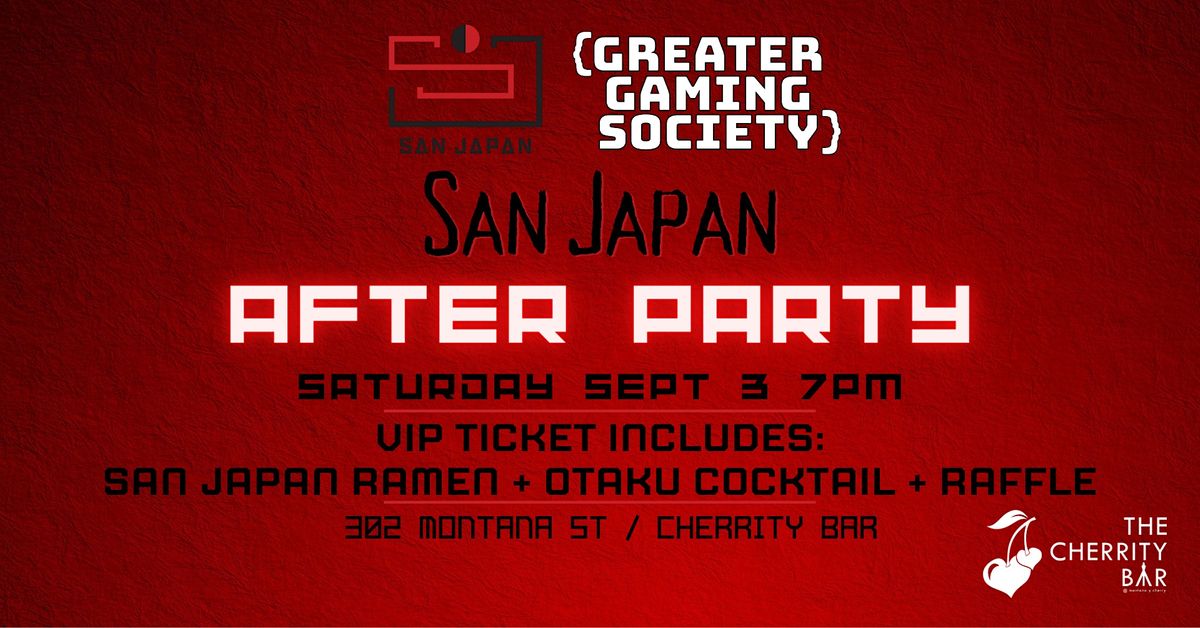 San Japan After Party 2022