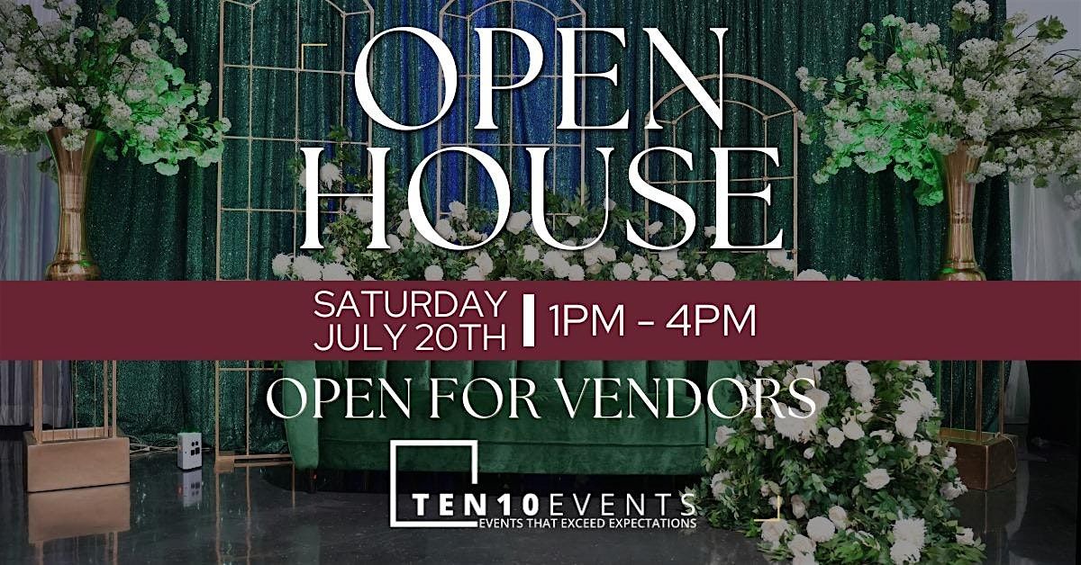 Ten10 Events Summer Open House