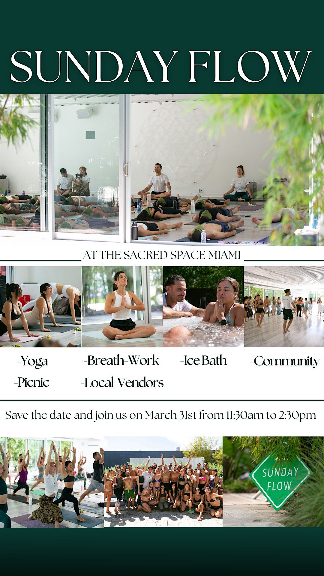 SUNDAY  FLOW APRIL, 28 AT SACRED SPACE, MIAMI