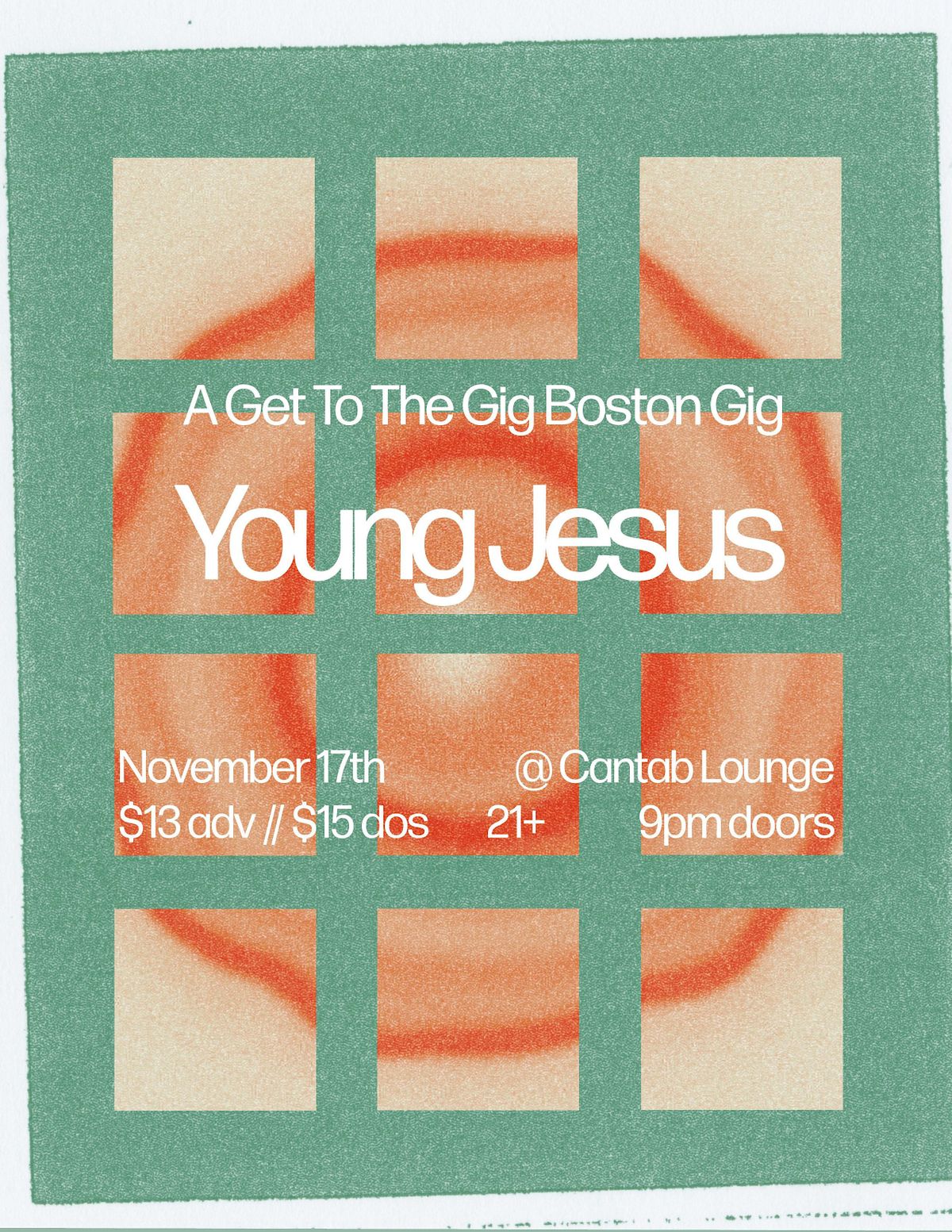 Young Jesus, The Cantab Lounge, Cambridge, 17 November to 18 November