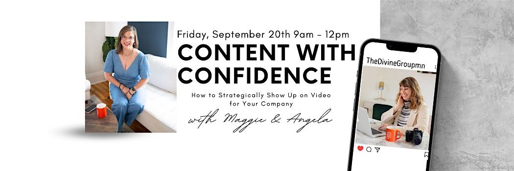 Content with Confidence: How to Strategically Show Up on Video