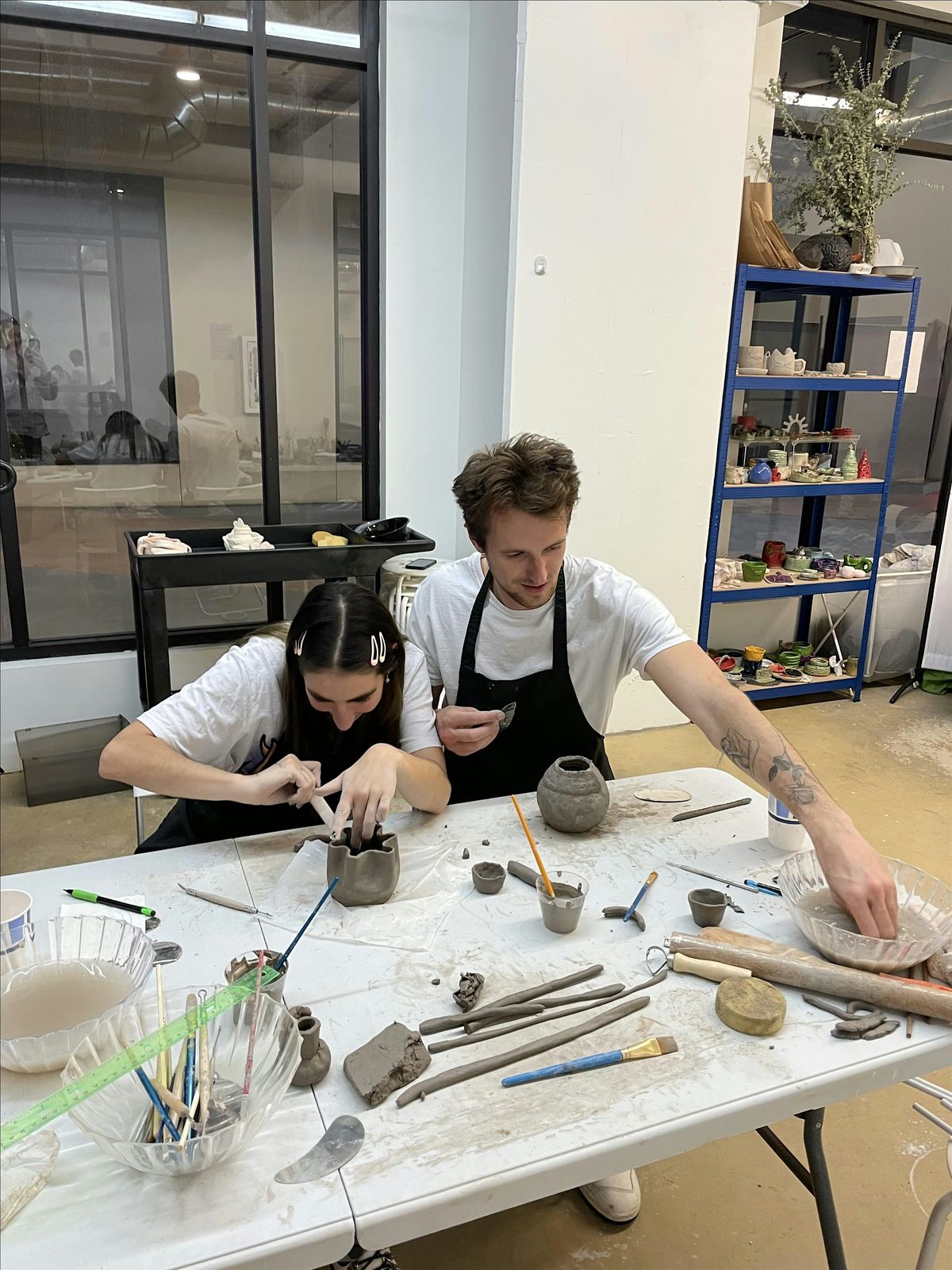 Private Pottery Class for 2 (Handbuilding Workshop)