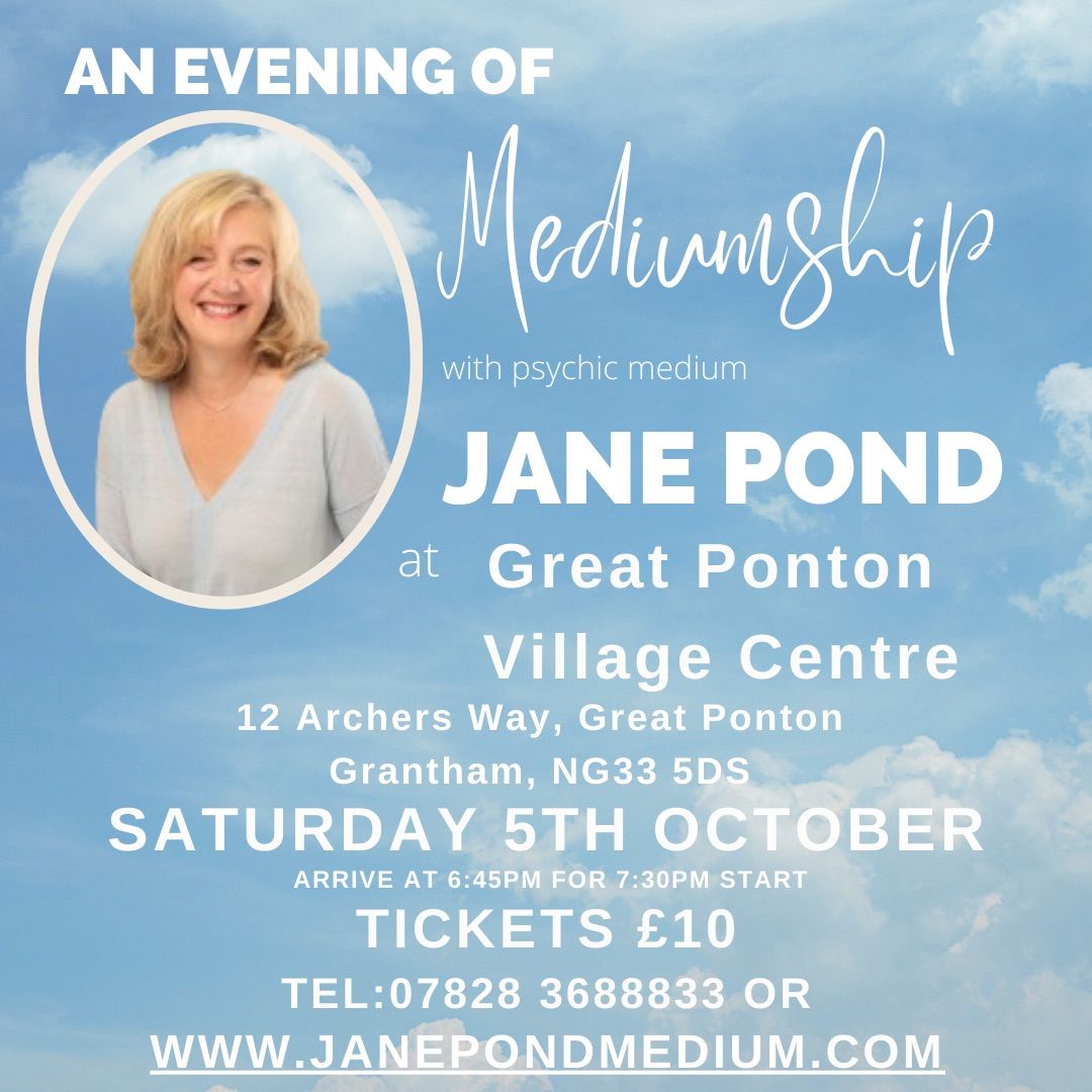 An Evening of Mediumship with Jane Pond