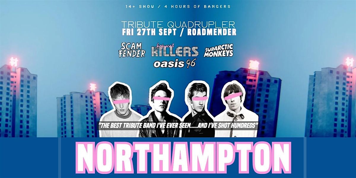 The Killers Tribute Band - Northampton Roadmender - 27th September