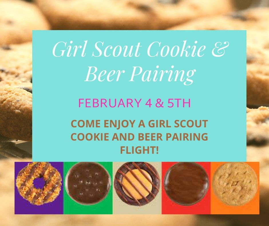 Girl Scout Cookie & Beer Pairing at The Sugar Bar!