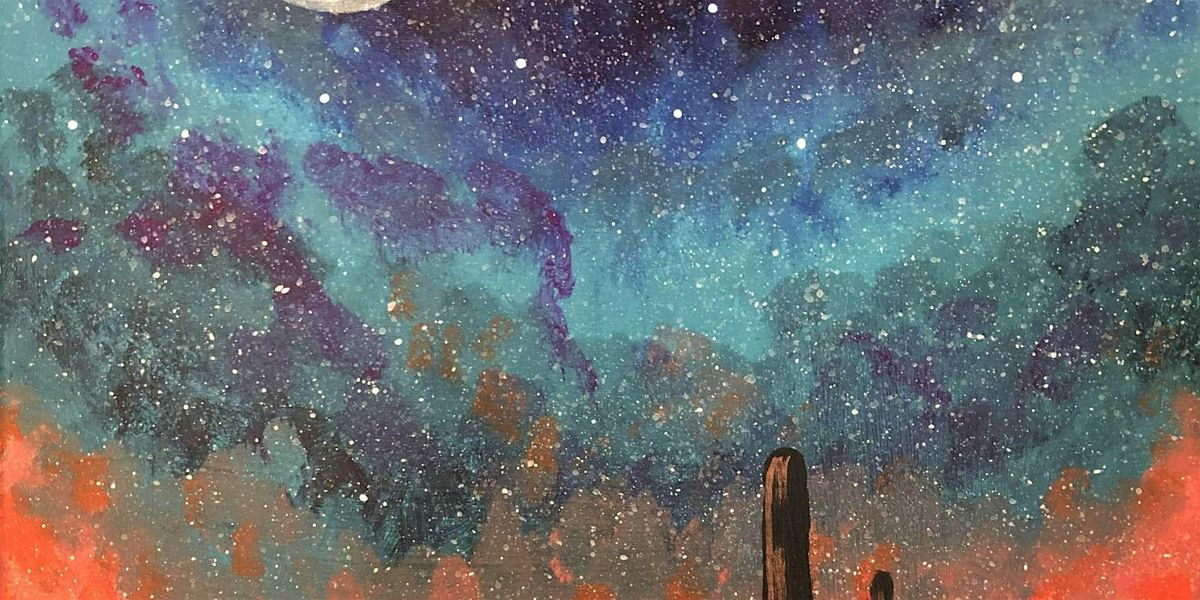 Starry Southwest Galaxy - Paint and Sip by Classpop!\u2122