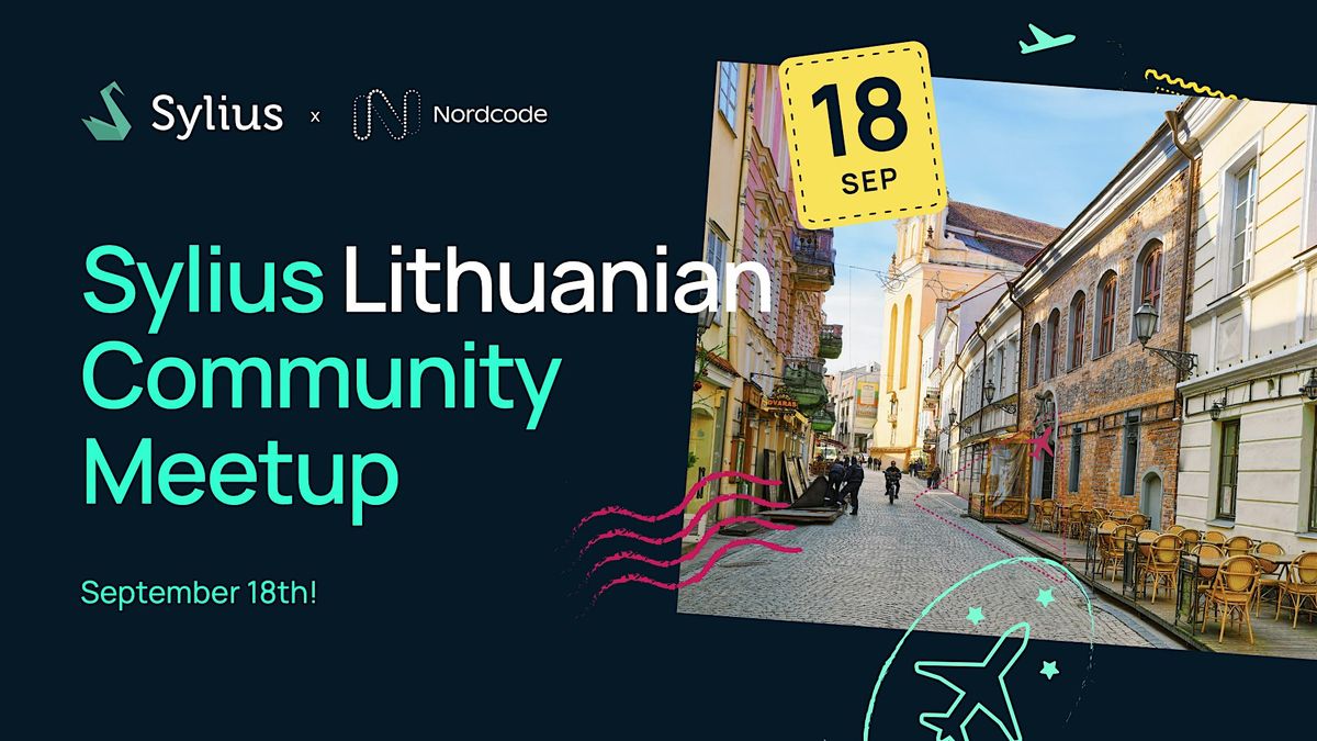 Sylius Lithuanian Community Meetup