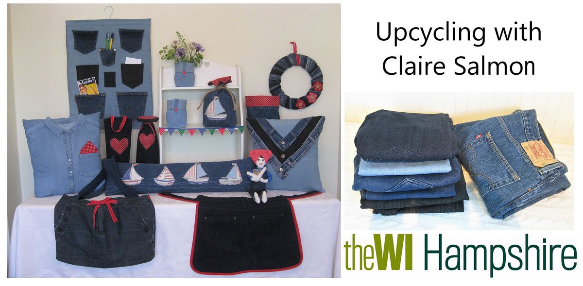 Upcycling with Claire Salmon, WI House, Eastleigh, 15 January 2022