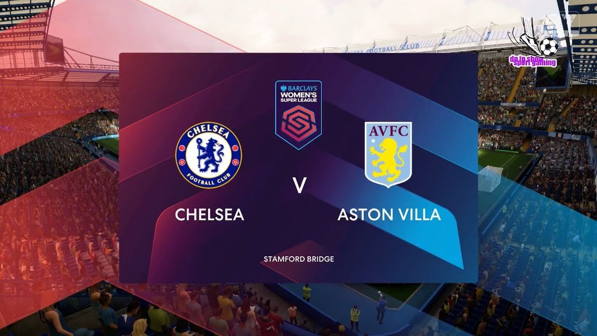 Chelsea FC vs Aston Villa FC at Stamford Bridge