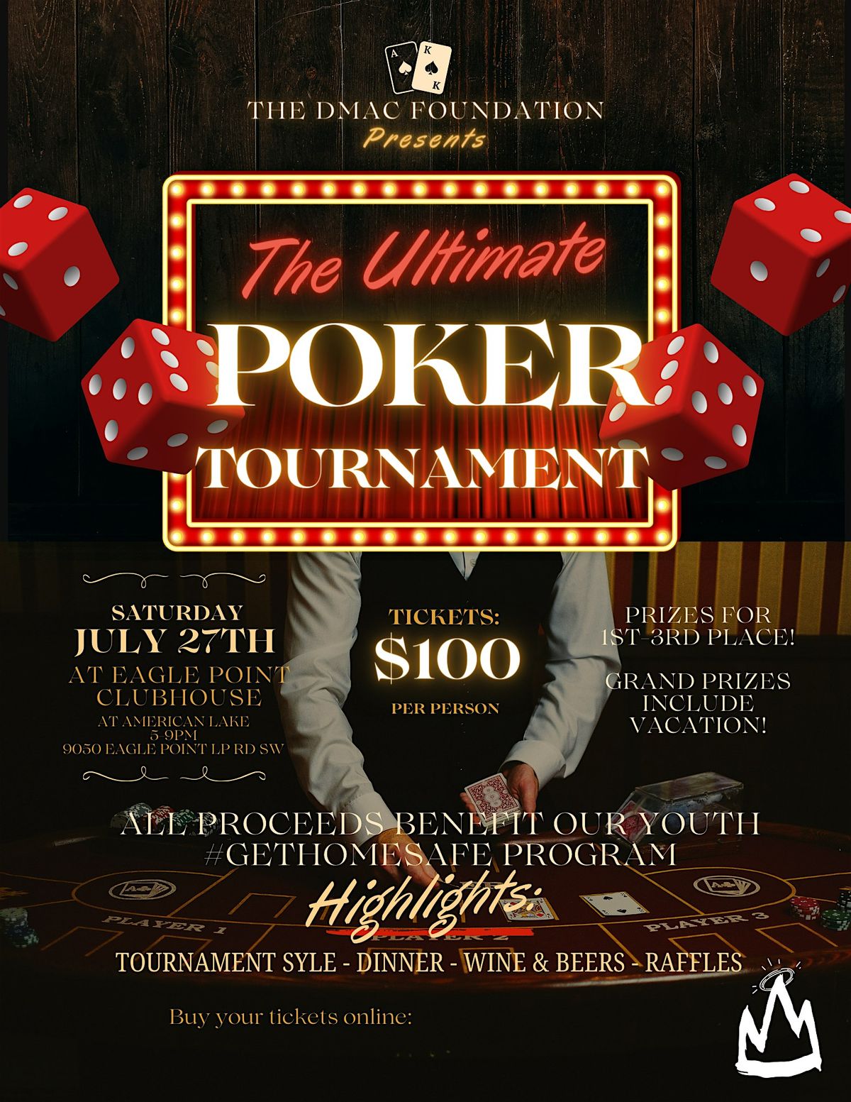 DMAC FOUNDATION'S ULTIMATE POKER TOURNAMENT