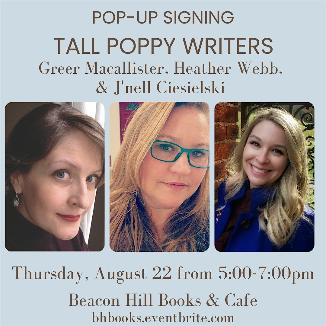 A Pop-Up Signing with Tall Poppy Writers!