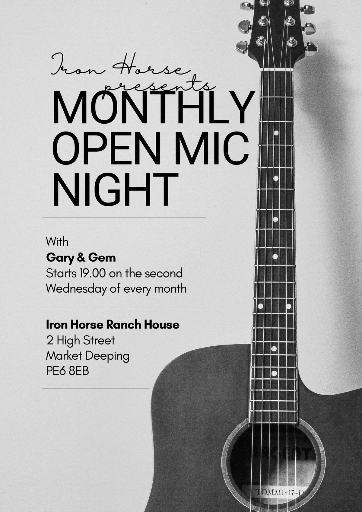 Open Mic with Gary & Gem