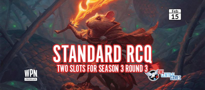 Standard RCQ (Two Slot) Season 3 Round 3 @ Owl Central Games