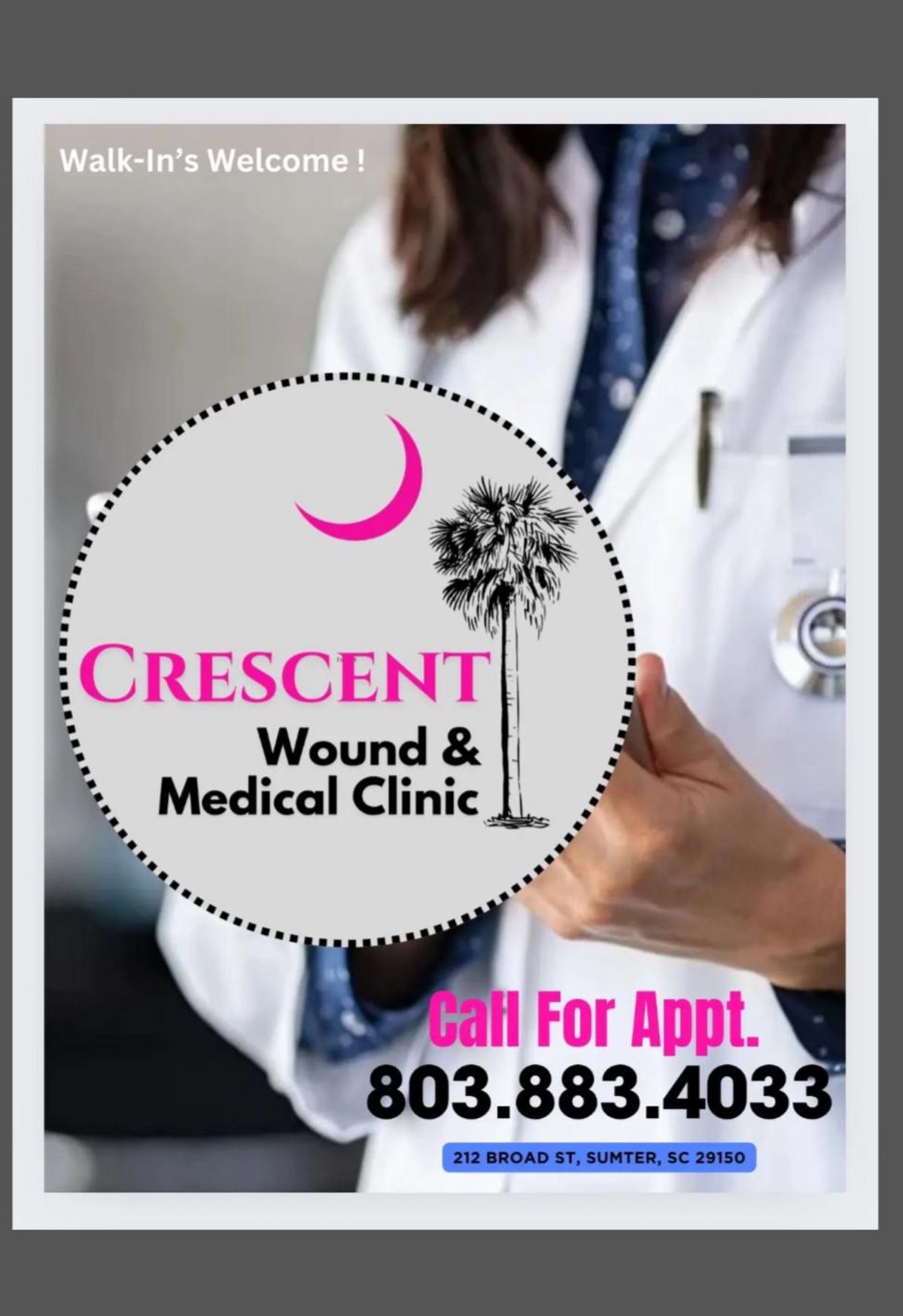 Crescent Wound & Medical Clinic GRAND OPENING !!