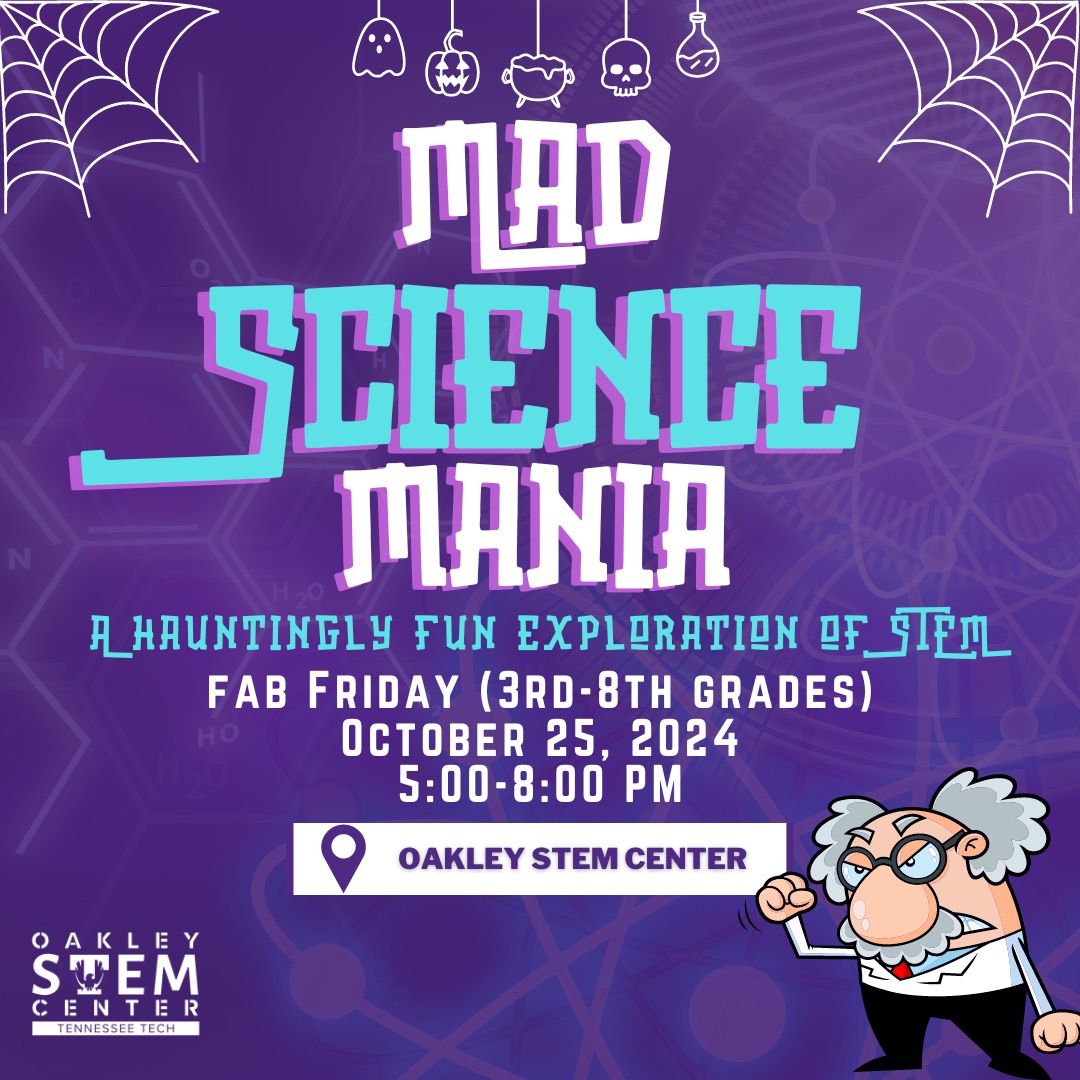 Mad Science Fab Friday 