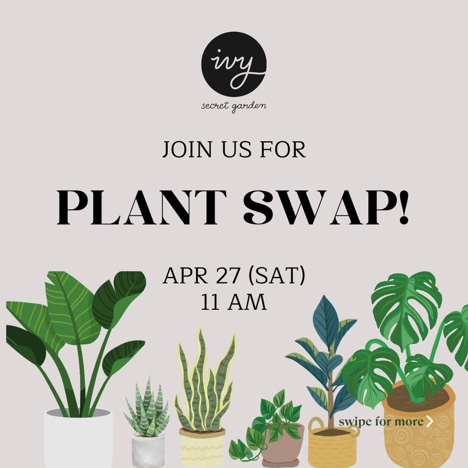 Free plant swap event