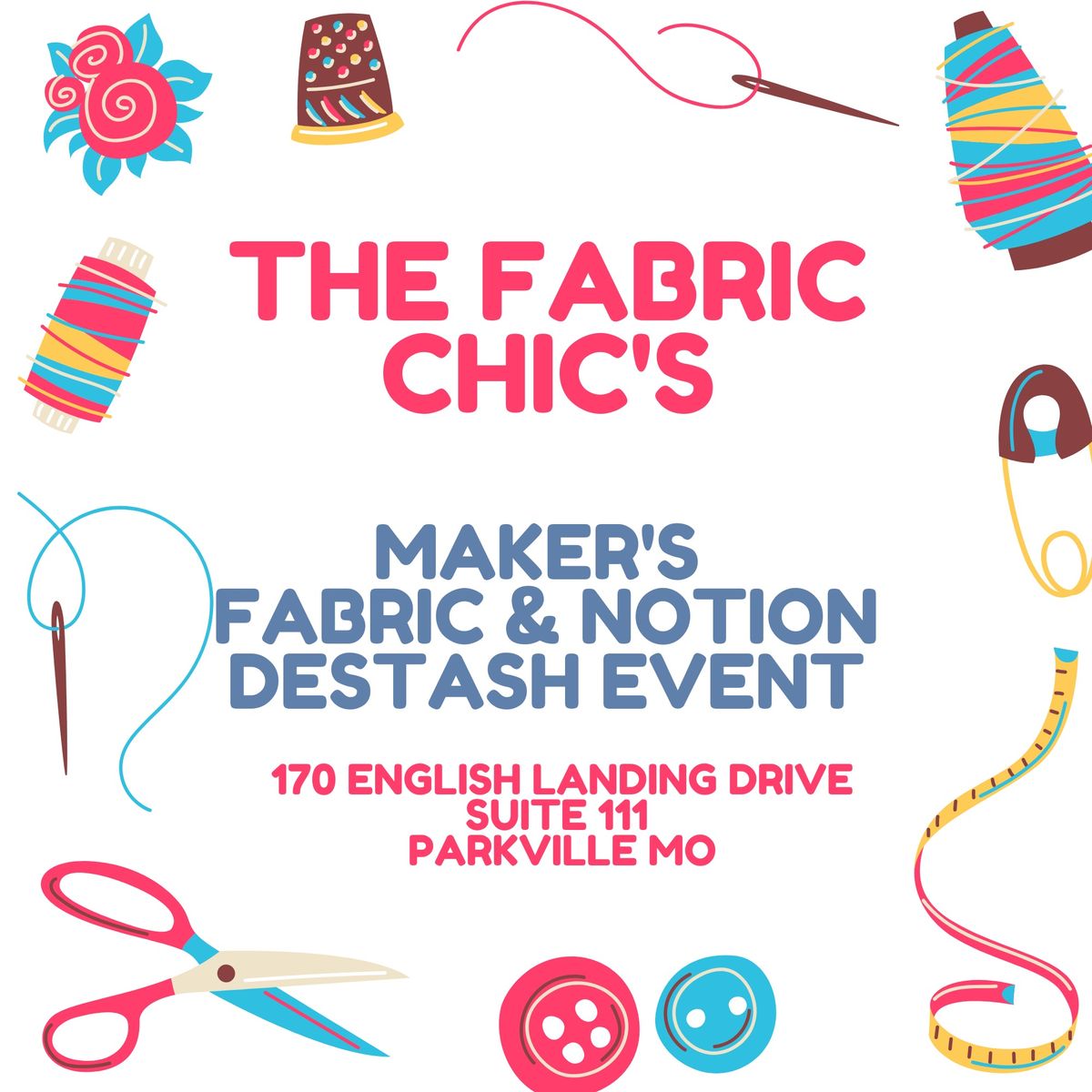 TFC Maker\u2019s Fabric & Notion Destash