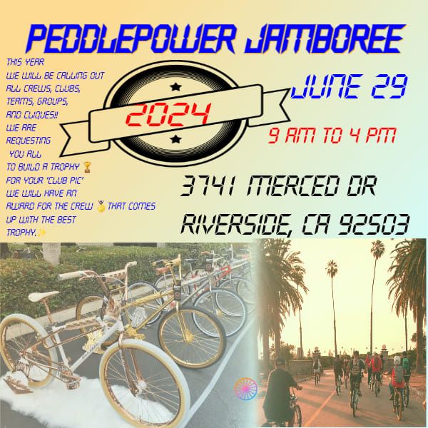 Peddlepower Jamboree 2024