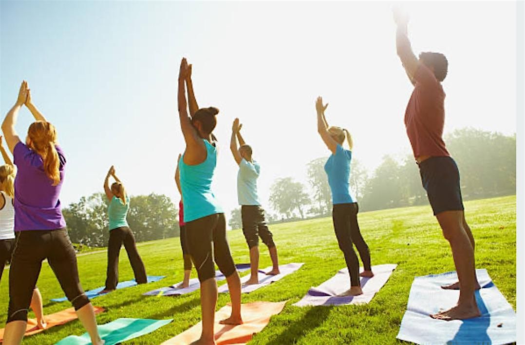 Yoga in the park