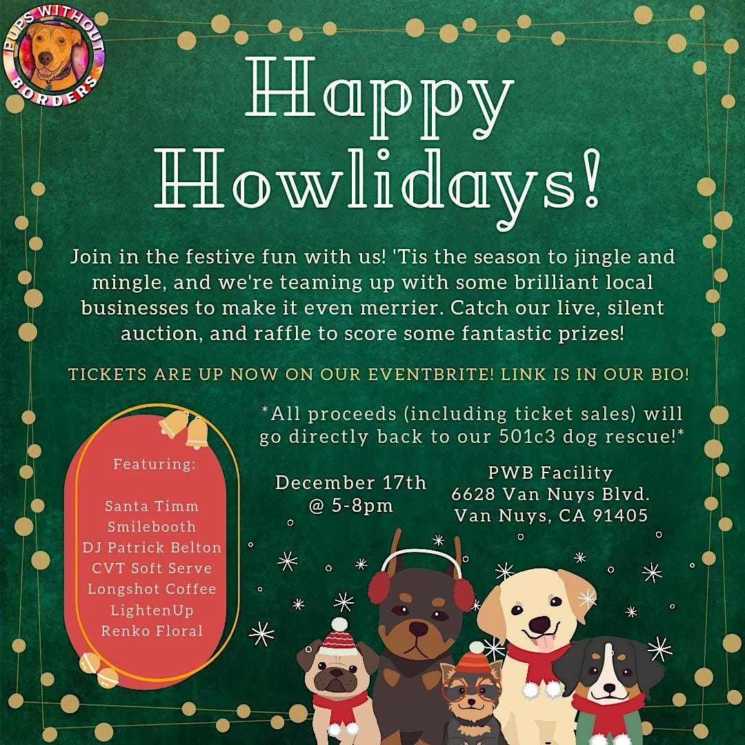 Pups Without Borders Howliday Party!