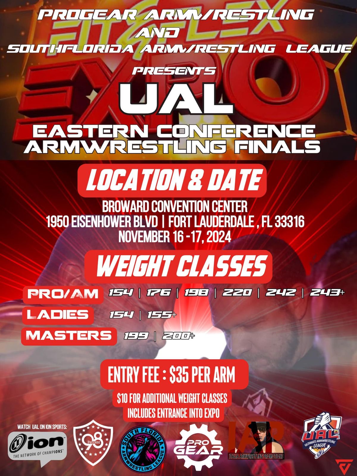 UAL EASTERN CONFERENCE ARMWRESTLING FINALS