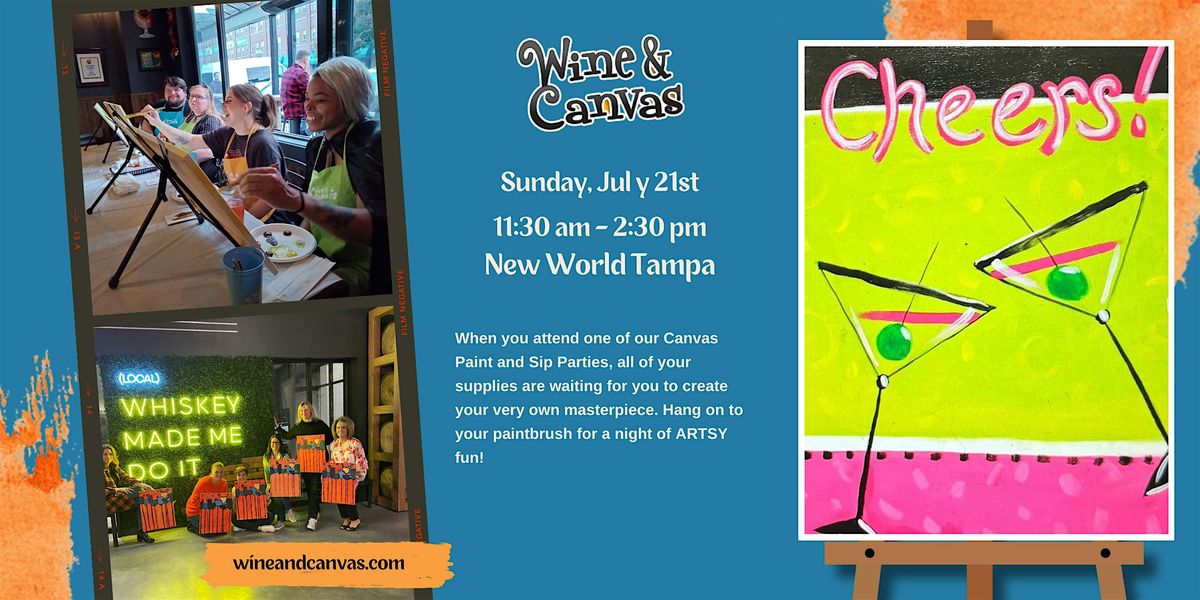 Tampa Summer Paint Party \u2013 Cheers!