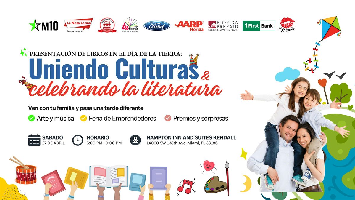 Uniendo Culturas & Celebrando la Literatura con Presentaci\u00f3n de Libros Hispanos