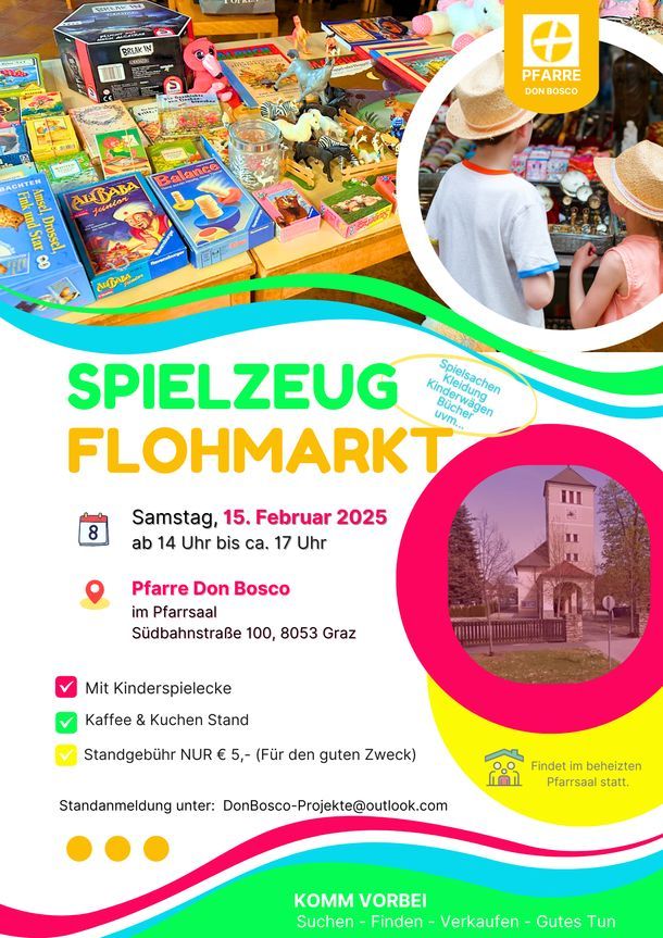 Kinder- und Jugendflohmarkt Don Bosco