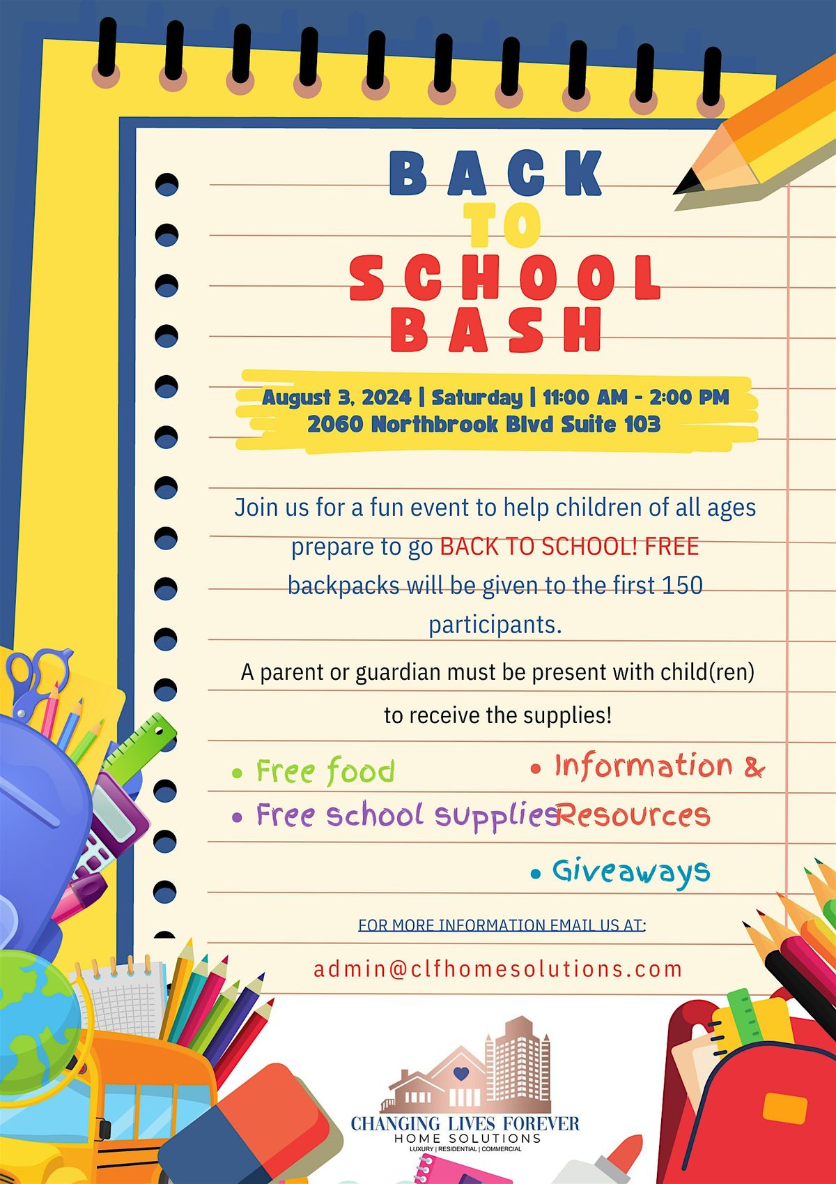 BACK TO SCHOOL BASH