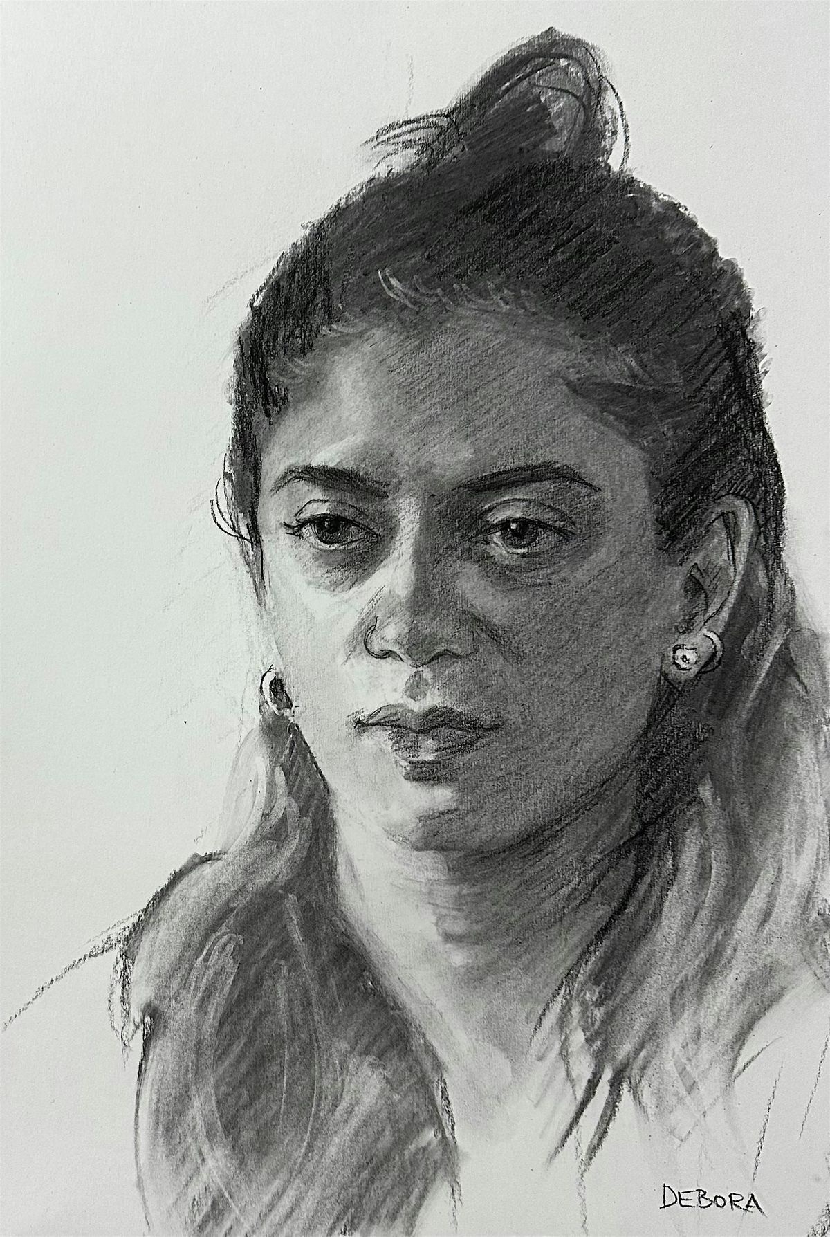 Portrait Drawing - Tuesday