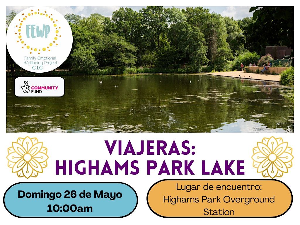 Viajeras:  Highams Park Lake