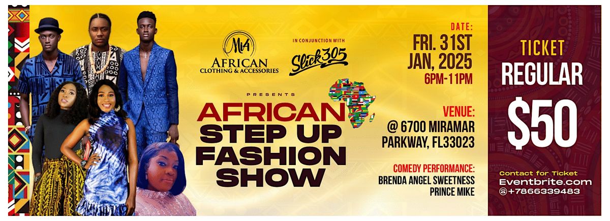 African Step Up Fashion Show