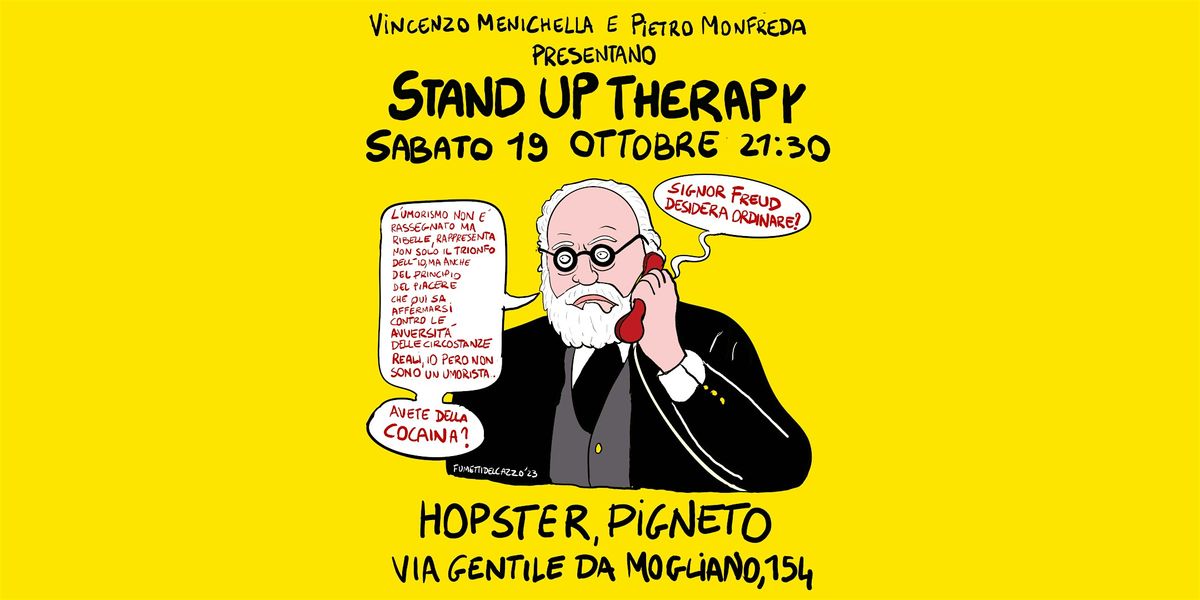 STAND-UP COMEDY HOPSTER - FREE ENTRY - 19\/10