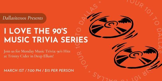 Music Trivia: 90's Hits