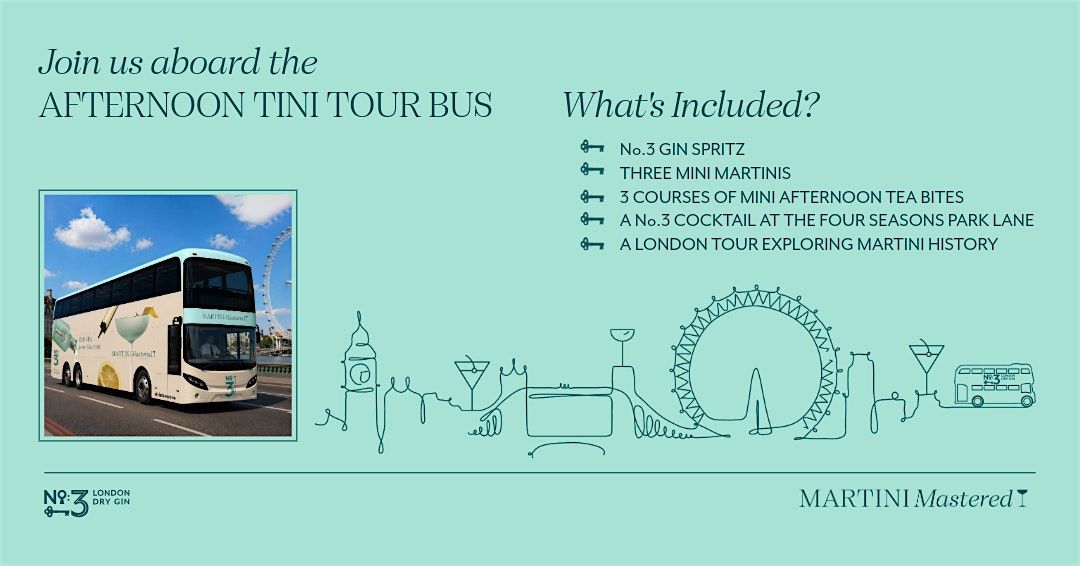 No.3 Gin Afternoon Tini Bus Tour