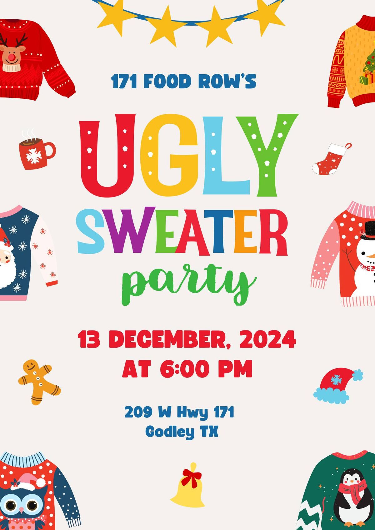 Ugly Sweater Party! 