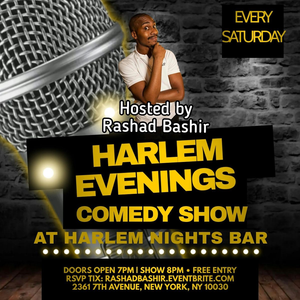 Harlem Evenings Comedy Show