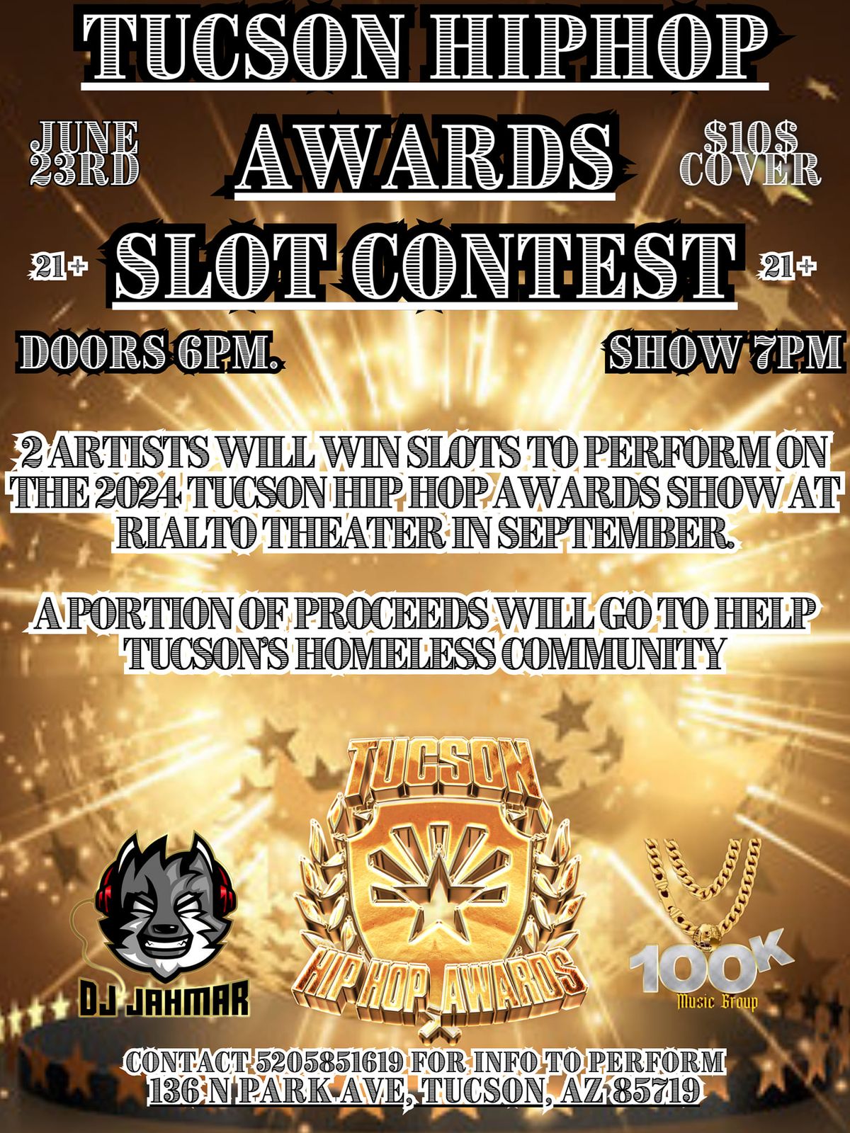 Tucson HipHop Awards 2024 Slot Contest