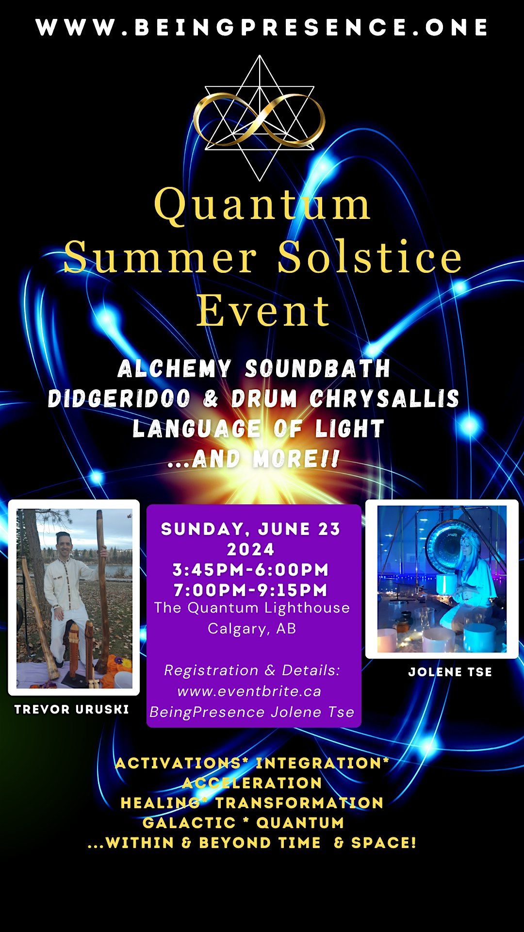 Quantum Summer Solstice Alchemy Soundbath & Language of Light