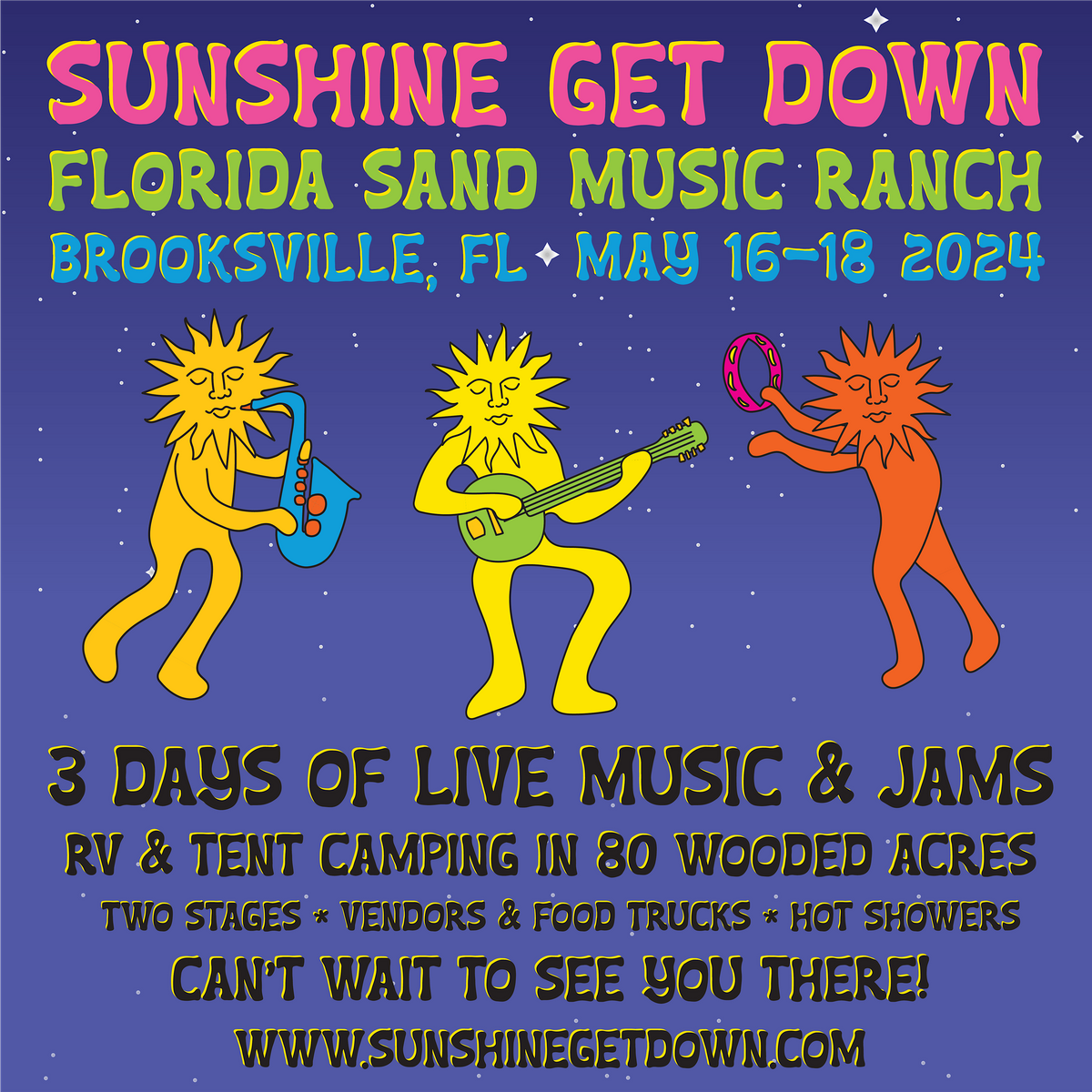 Second Annual Sunshine Get Down at Florida Sand Music Ranch