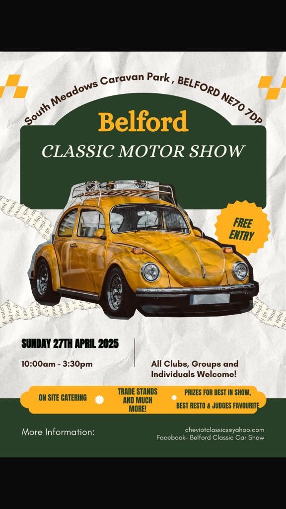 Belford Classic Car Show